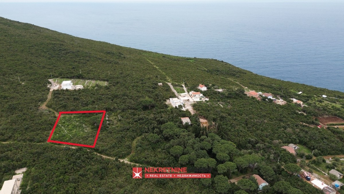 Urbanised land with sea view, Kotor, Zagora